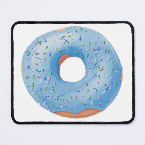 Item preview, Blue Sprinkle Donut designed and sold by SharnDesignsArt.