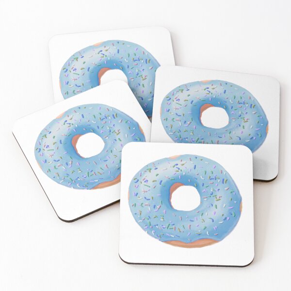 Item preview, Blue Sprinkle Donut designed and sold by SharnDesignsArt.