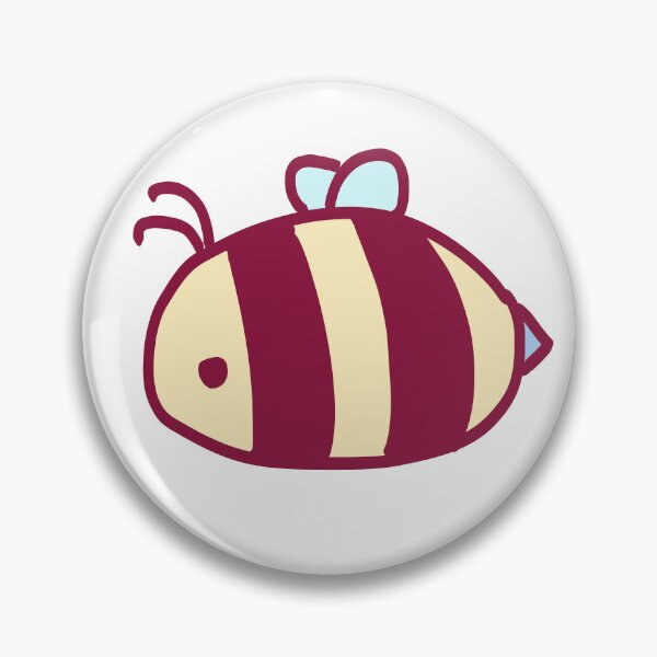 Item preview, Cute Simple Bee (Singular) designed and sold by Whimsy by Fifi.