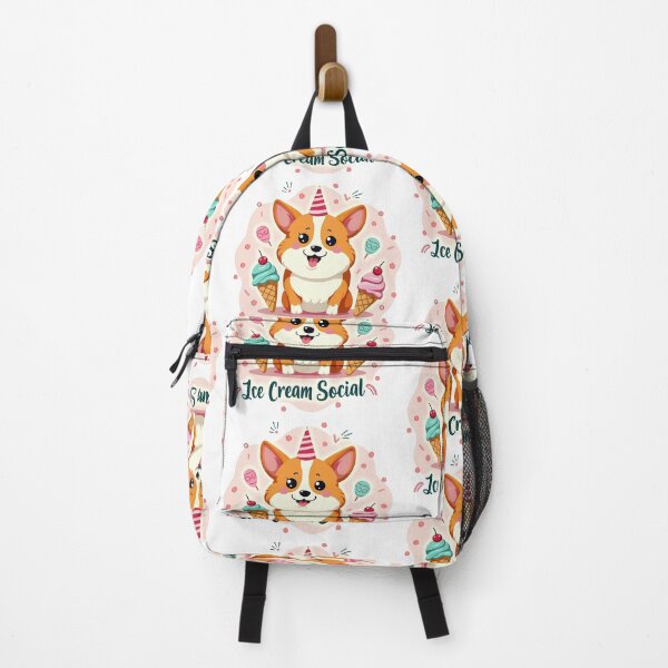 Item preview, Corgi Ice Cream Social – Sweet Indulgence & Joyful Community designed and sold by zoughlal.