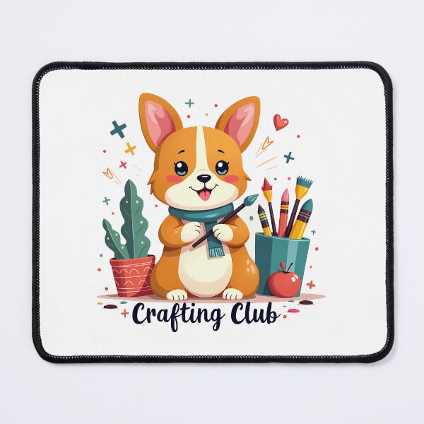 Item preview, Corgi Crafting Club – Imaginative Creativity & Family Art Fun designed and sold by zoughlal.