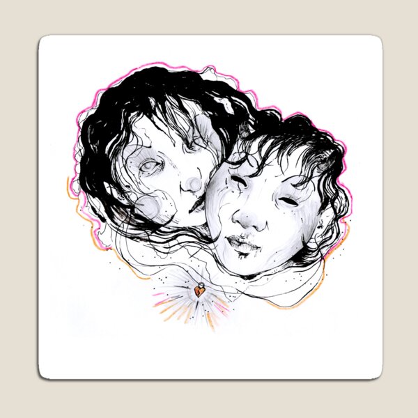 Item preview, Two little faces designed and sold by Erre en el 13.