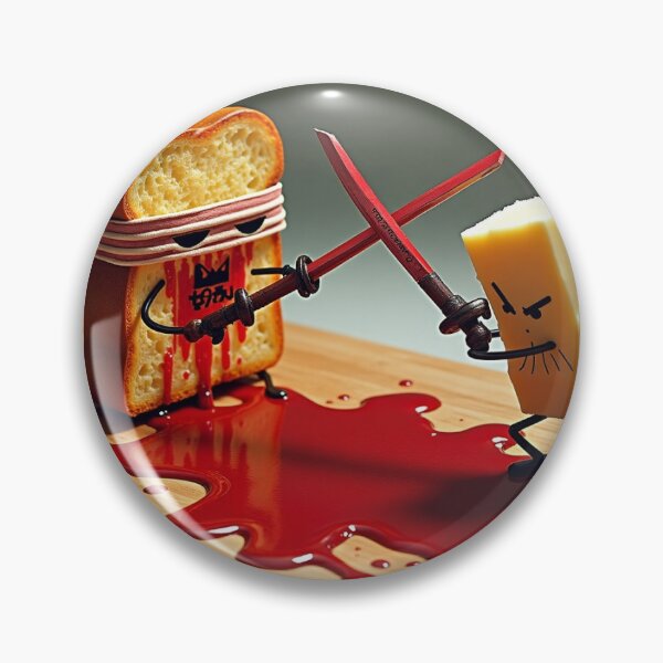 Item preview, Ninja Toast vs. Samurai Butter – Epic Breakfast Battle designed and sold by Srahul.