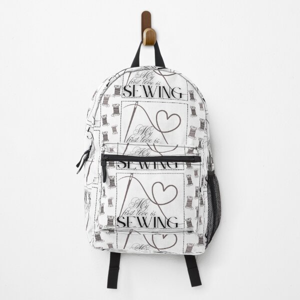 Item preview, My first love is sewing designed and sold by Oh-Marsha.