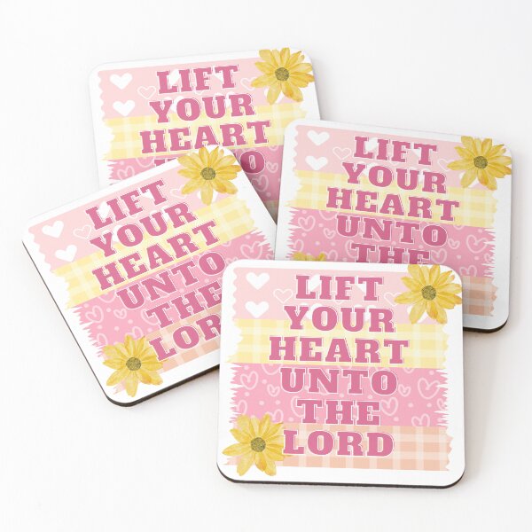 Item preview, Lift your heart unto the Lord designed and sold by VieLittleCorner.