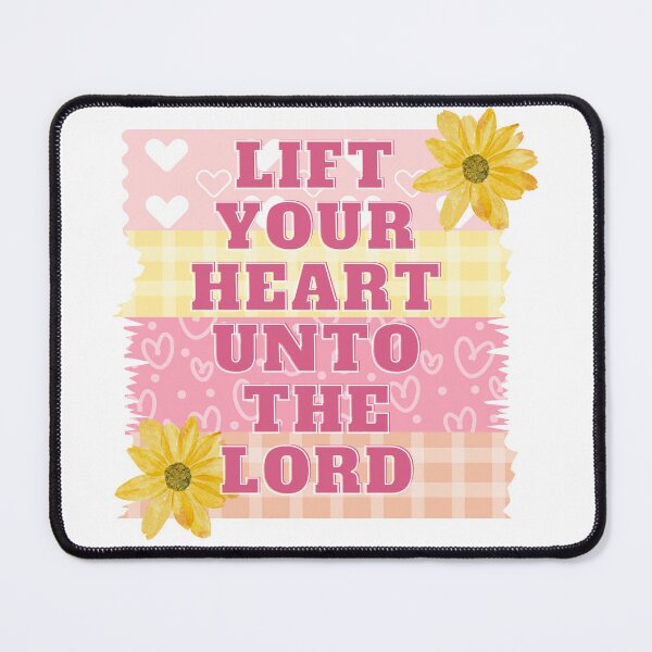 Item preview, Lift your heart unto the Lord designed and sold by VieLittleCorner.