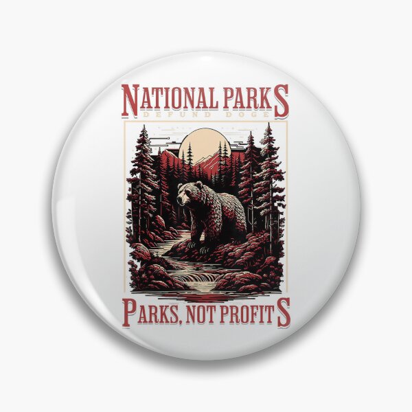 Item preview, Protect Our National Parks Defund Doge Vintage designed and sold by GrulkeNedrow.