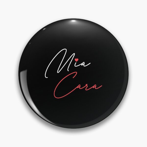 Item preview, Mia Cara typography art designed and sold by Vixen Picante.