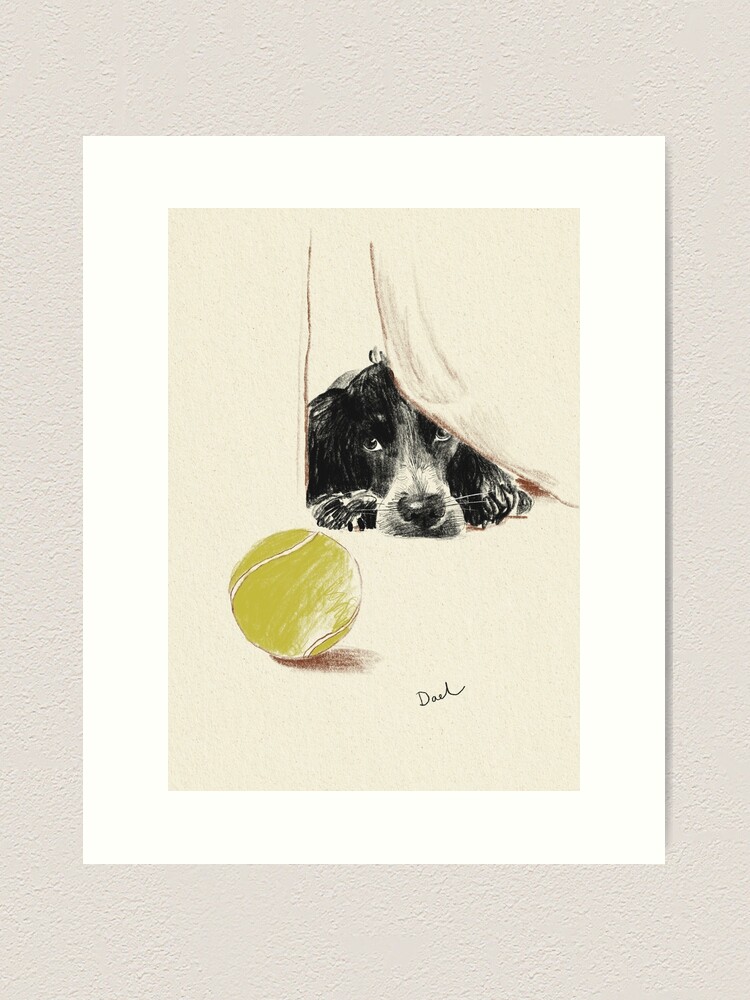 Thumbnail 1 of 3, Art Print, Shall we play? designed and sold by victoriadaeldr.