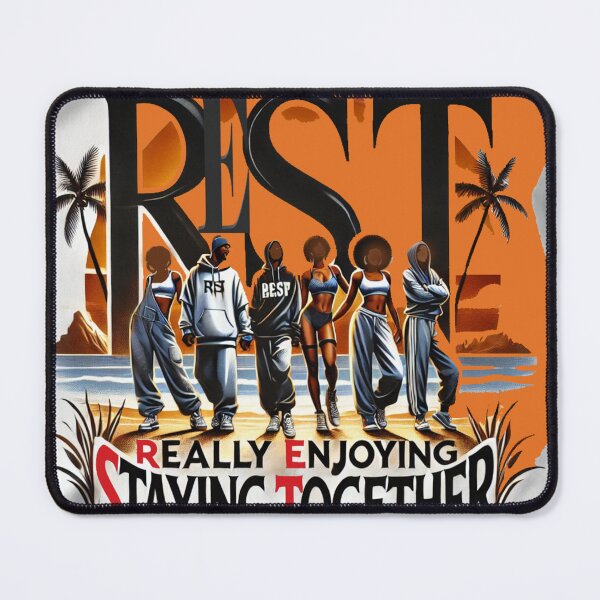 Item preview, REST: United in Style, Stronger Together designed and sold by Kimmy and Zamiah Art.