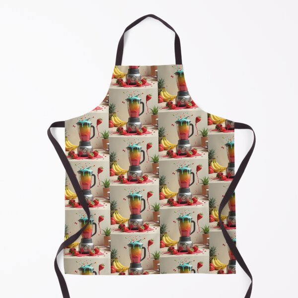 Item preview, Rainbow Smoothie Volcano – Whimsical Blender Disaster designed and sold by Srahul.