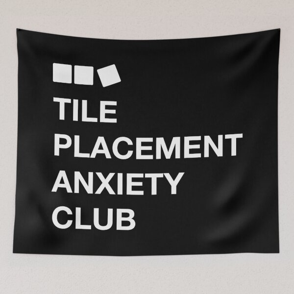 Item preview, Tile Placement Anxiety Club Boardgame designed and sold by pixeptional.