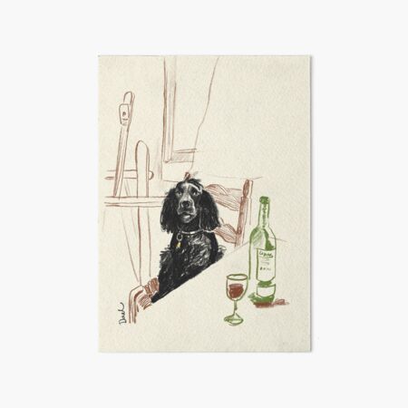 Vista previa del artículo con la obra «Viernes por la noche», diseñado y vendido por Victoria Dael.