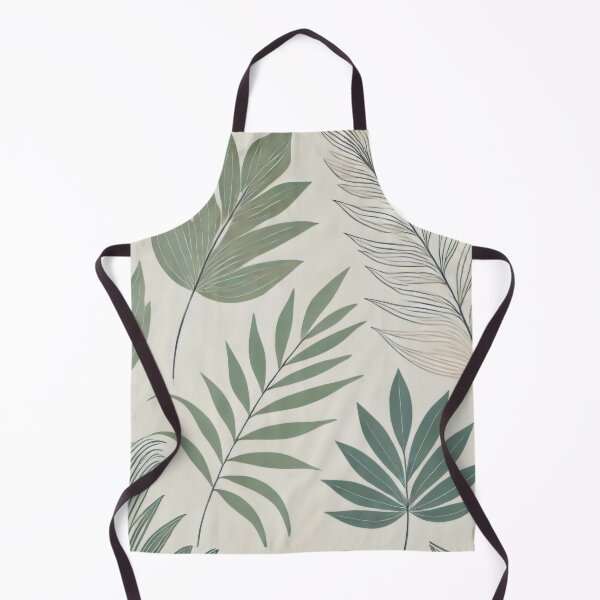 Item preview, Minimalist Palm Leaf Pattern designed and sold by BobArtGallery.