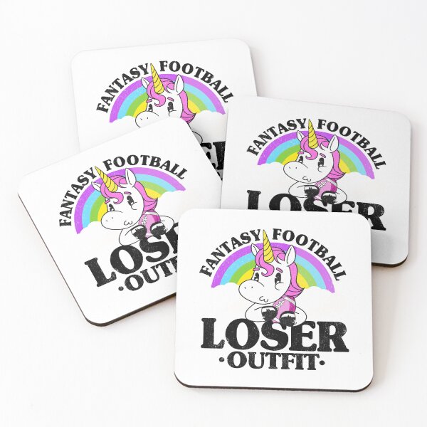 Item preview, Fantasy Football Loser Outfit Funny Unicorn Gift designed and sold by GabrieSketcham.