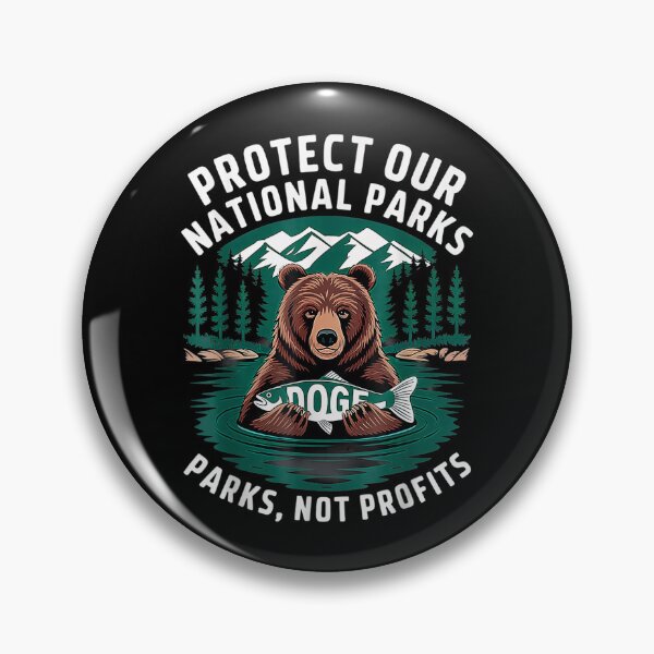 Item preview, Protect Our National Parks Defund Doge designed and sold by GrulkeNedrow.