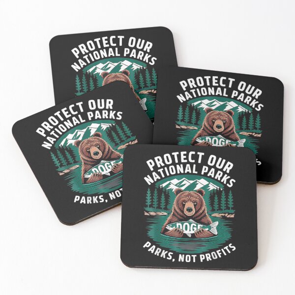 Item preview, Protect Our National Parks Defund Doge designed and sold by GrulkeNedrow.