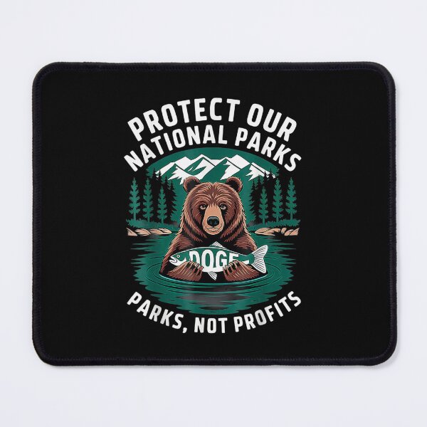 Item preview, Protect Our National Parks Defund Doge designed and sold by GrulkeNedrow.