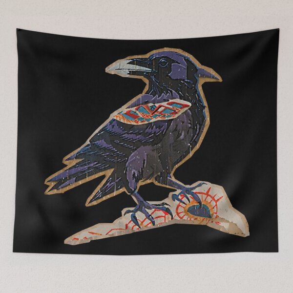Item preview, Raven Totem designed and sold by retro-ether.