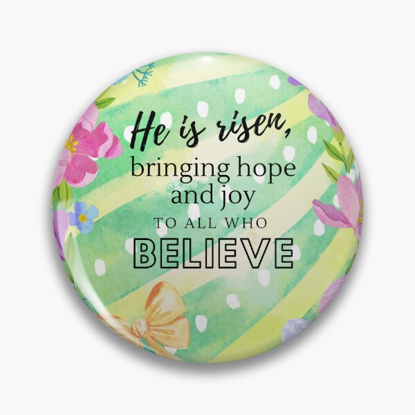 Item preview, He is risen, bringing hope and joy designed and sold by VieLittleCorner.