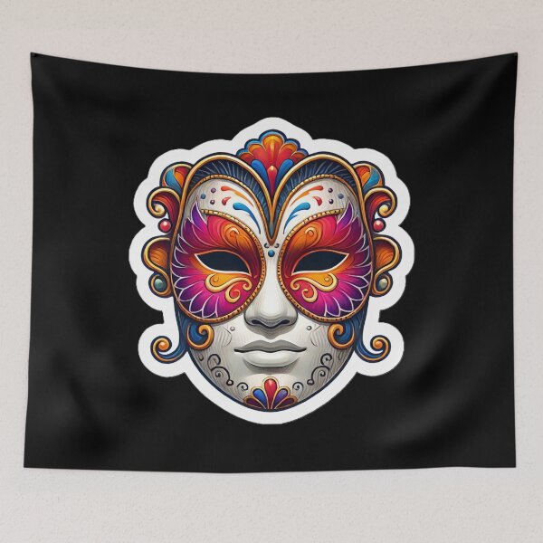 Item preview, Mardi Gras Carnevale Mask designed and sold by PinUpPizzazz.