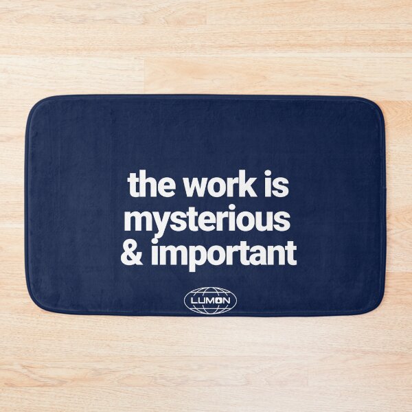 Item preview, The work is mysterious & important designed and sold by Primotees.