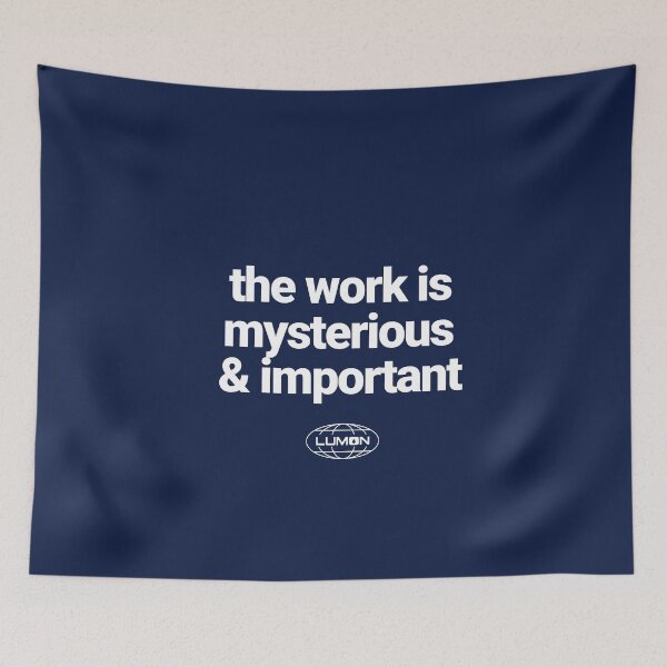 Item preview, The work is mysterious & important designed and sold by Primotees.