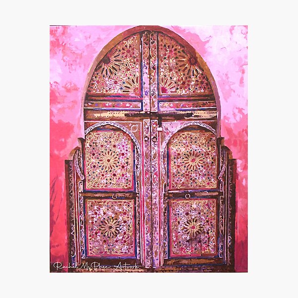 Item preview, Moroccan Door  designed and sold by RachelMcPheeArt.