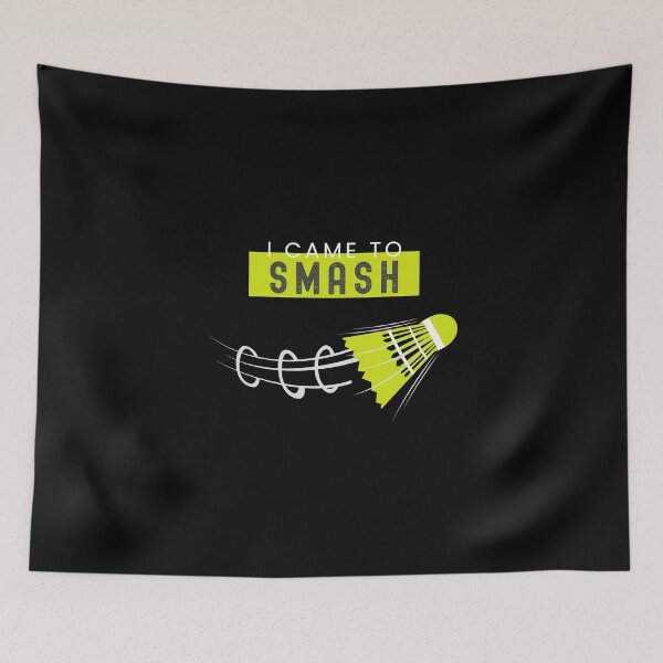 Item preview, I Came To Smash - Badminton Shuttlecock designed and sold by allistermariam.