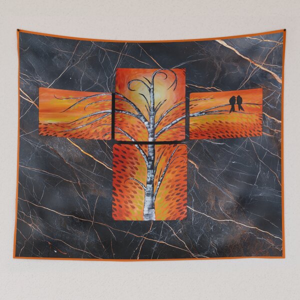 Item preview, Birch Cross designed and sold by TobachsArt.