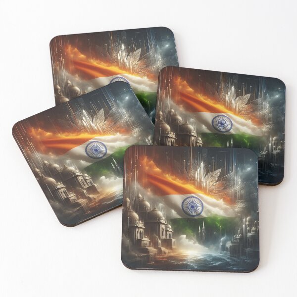 Item preview, Indian Flag  designed and sold by Intriguing Designs.