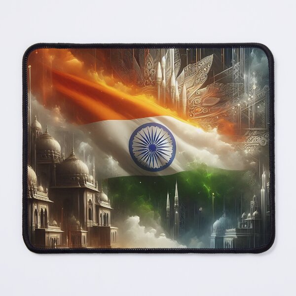 Item preview, Indian Flag designed and sold by Intriguing Designs.
