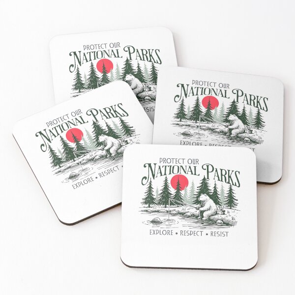 Item preview, Protect Our National Parks Mountains Nature designed and sold by GrulkeNedrow.