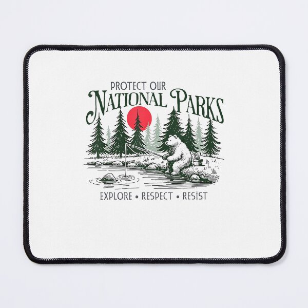 Item preview, Protect Our National Parks Mountains Nature designed and sold by GrulkeNedrow.
