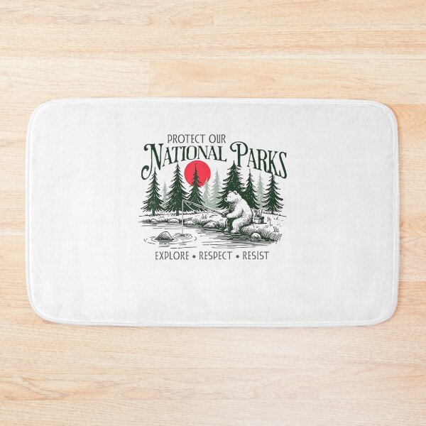 Item preview, Protect Our National Parks Mountains Nature designed and sold by GrulkeNedrow.