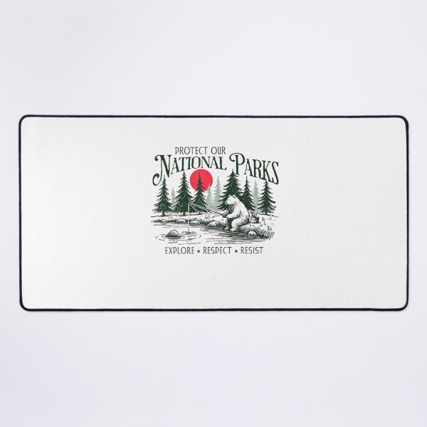 Item preview, Protect Our National Parks Mountains Nature designed and sold by GrulkeNedrow.