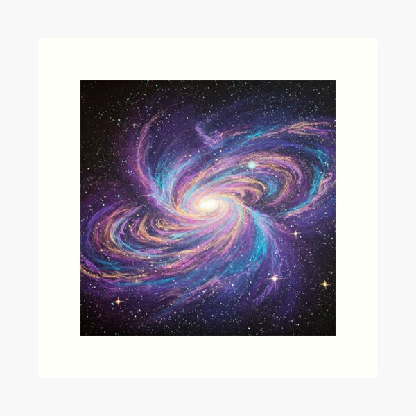 Item preview, Colorful cosmos v2 designed and sold by Screen Sage.