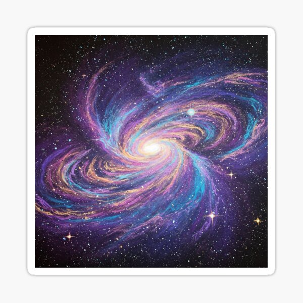 Item preview, Colorful cosmos v2 designed and sold by Screen Sage.
