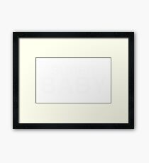 SUPER BABY Framed Print