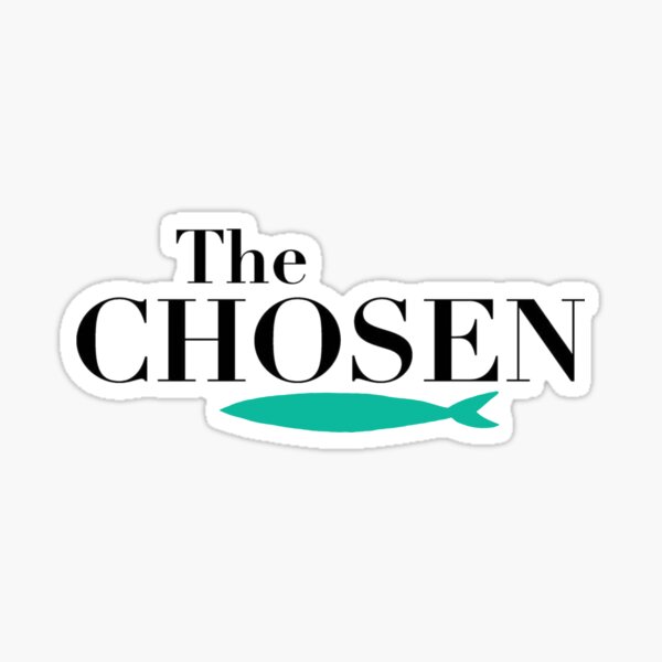 Item preview, The Chosen tv show transparent cutout sticker shirt Bible, bumper sticker Angel Studios Jesus Story sticker designed and sold by mosnarf.