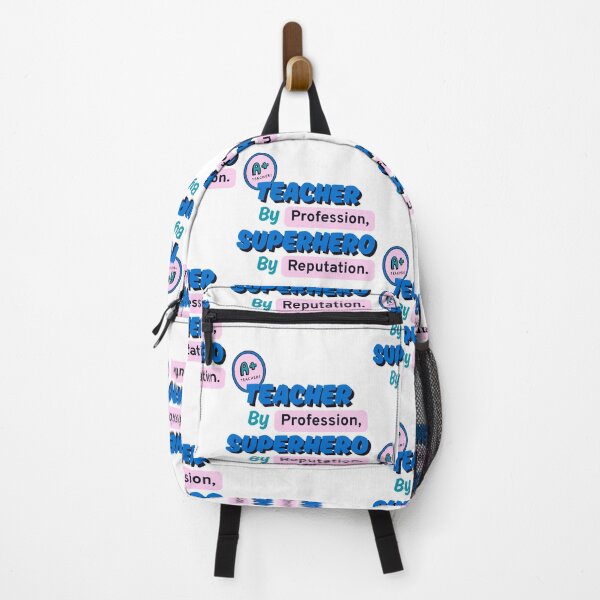 Item preview, Teacher by Profession, Superhero by Reputation designed and sold by ZerotwoStudio.