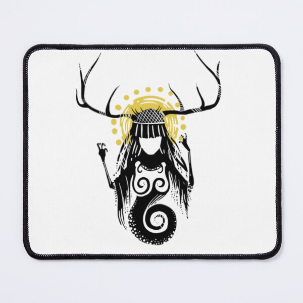 Item preview, Heilung band horned shaman designed and sold by BlackForge.