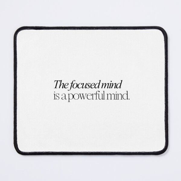 Item preview, The focused mind is a powerful mind. designed and sold by effortless business growth.