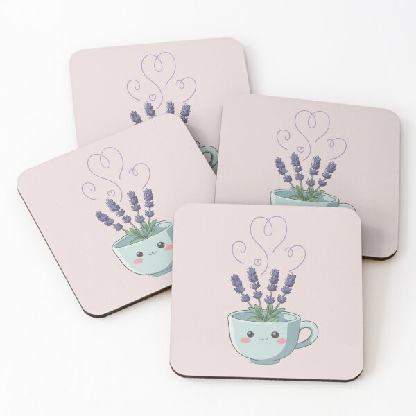 Item preview, Cute teacup with bouquet of lavender flowers designed and sold by Zineshopz.