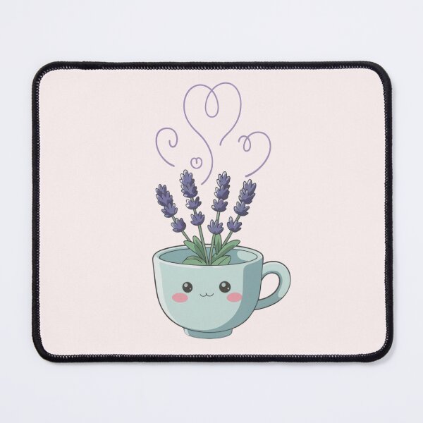 Item preview, Cute teacup with bouquet of lavender flowers designed and sold by Zineshopz.