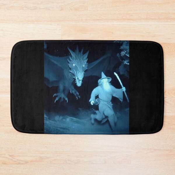 Item preview, Wizard vs Dragon Fantasy Tee-Shirt designed and sold by MassonCalepon.