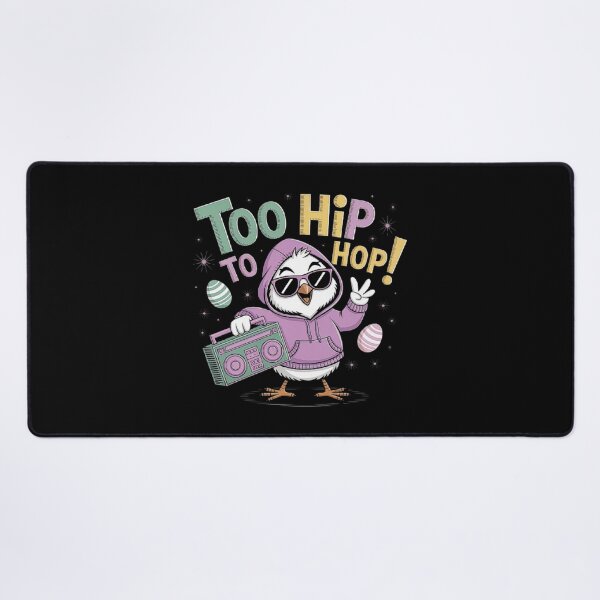 Item preview, Cool Hipster Chick with Boombox Easter Design designed and sold by love3617.