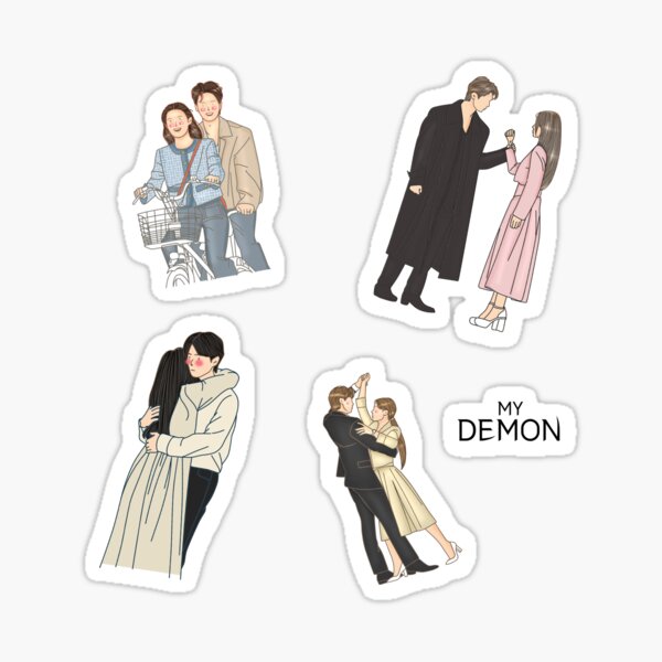 Item preview, My Demon Stickers  designed and sold by cepluk.