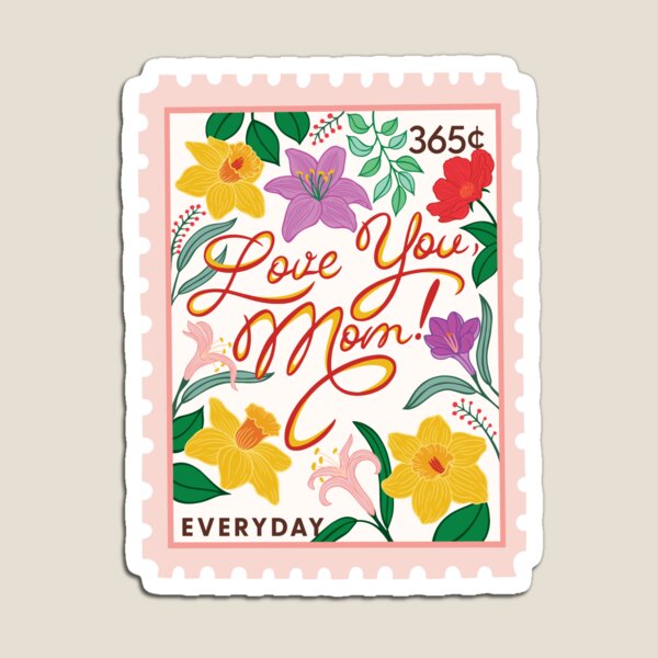 Aperçu de l'œuvre Je t'aime, maman ! - Collection 365 jours créée et vendue par EasternSpringCo.