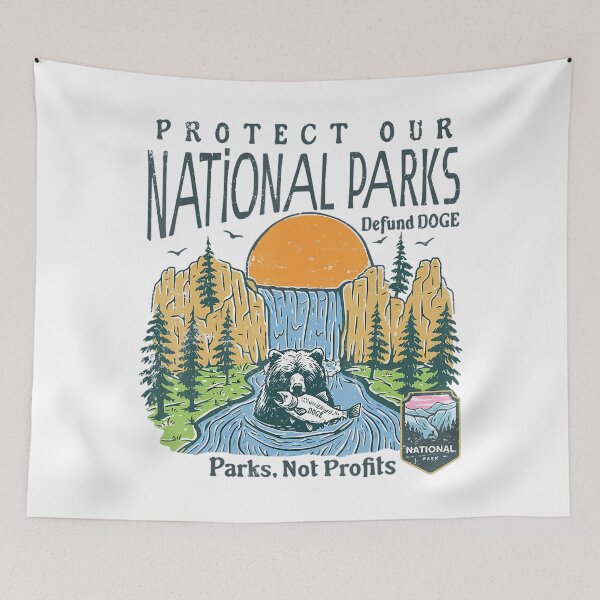 Item preview, Protect Our National Parks Parks Not Profits Vintage designed and sold by GrulkeNedrow.